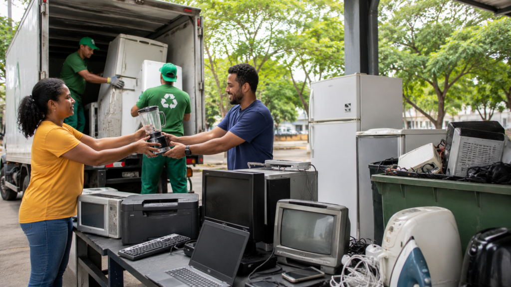 Semana do Descarte Consciente incentiva reciclagem de eletrônicos em Salvador